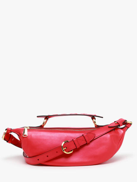 Cross Body Tas S Origami Leder Lancel Rood origami A12527 ander zicht 4